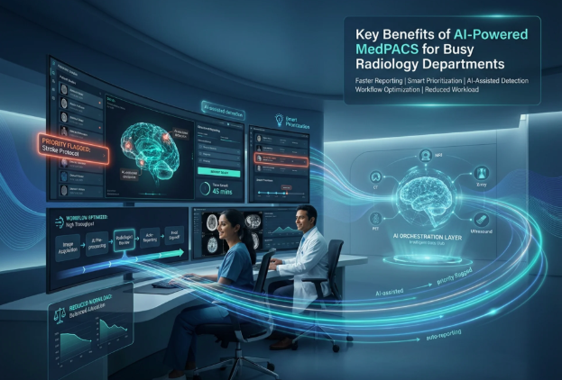 Key Benefits of AI-Powered MedPACS for Busy Radiology Departments
